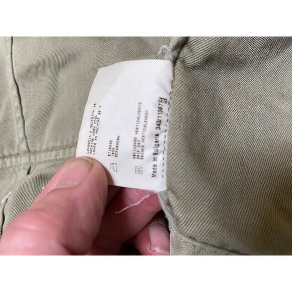 Mason's Woman Rites EU Size 42 Embroidered Studded Green Utility Jacket Full Zip - Picture 10 of 16